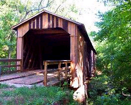 Howards Creek Covered Bridge 