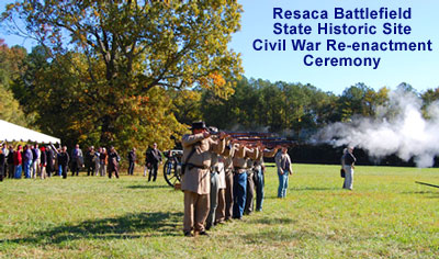 Resaca Battlefield State Historic Site Ceremony