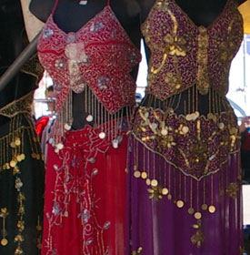 Belly dance outfits