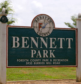 Bennett Park Sign
