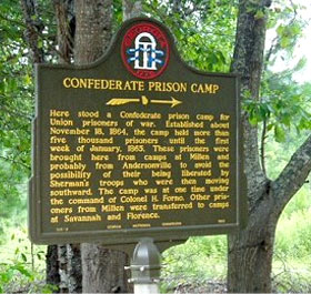 Prison Camp Marker in Blackshear GA