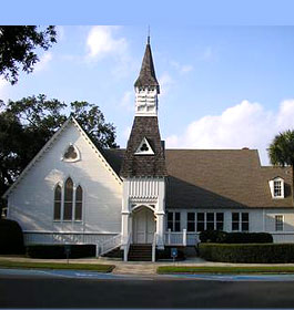 Historic First Presbyterian Church in Brunswick GA
