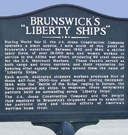 Liberty Ship Memorial in Brunswick GA
