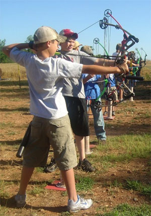 Archery at Charlie Elliott Wildlife Center