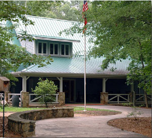 Visitor Center at Charlie Elliott Wildlife Center