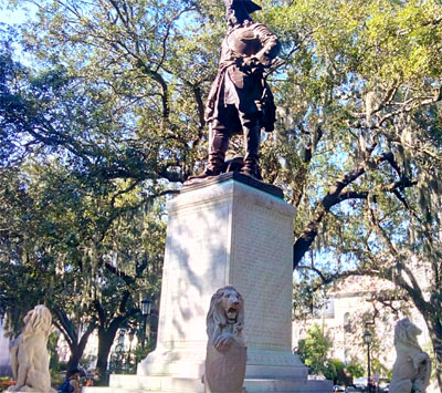 Chippewa Square Statue