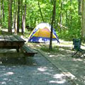 Camping at Cloudland Canyon State Park