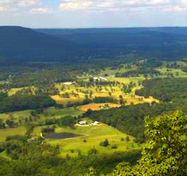 Beautiful view at Cloudland Canyon State Park