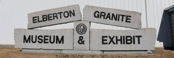 Elberton Granite Museum Sign