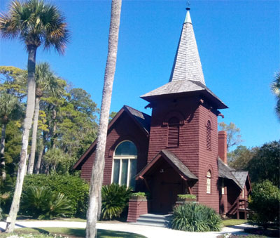 Faith Chapel Churck in Jekyll Island GA
