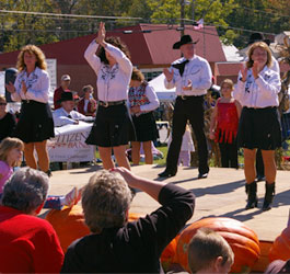 Dancers at GA festival
