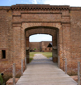 Old Fort Jackson Entrance