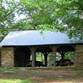 Pavilion at Fort Mountain State Park