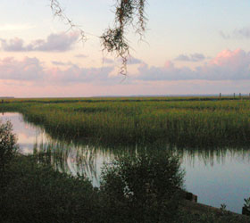 Georgia coast marsh sunset