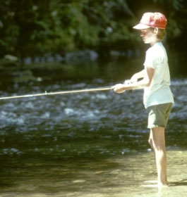 Fishing in Georgia River