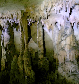 Inside a Georgia cave