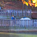 Lakeside campsite at Hart State Outdoor Recreation Area