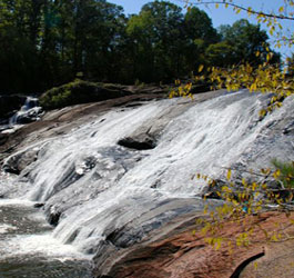 Waterfalls at High Falls State Park