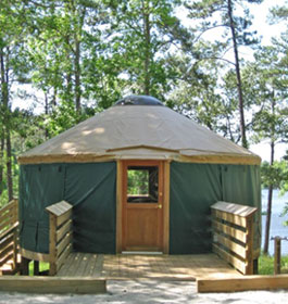 High Falls State Park Camping Yurt