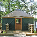 Yurt at High Falls State Park