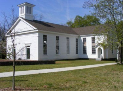 Historic church at Kitty's Cottage