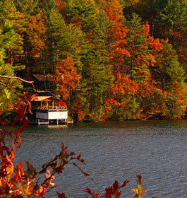 House at Georgia Lake