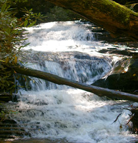 Lower falls at Minnehaha Falls