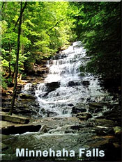 Minnehaha Falls Waterfall