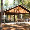 Pavilion at Mistletoe State Park