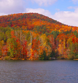 NE Georgia Mountains and Lake