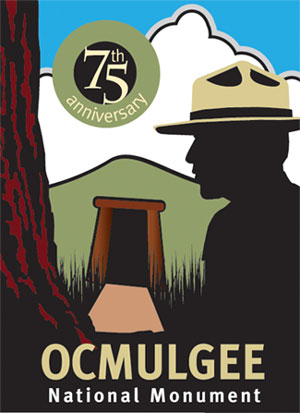 Ocmulgee NPS 75 years anniversary