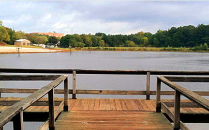 Lake at Oconee Forest Park