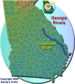 Ogeechee River Map