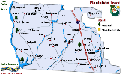 Printable Plantation Trace Travel Region Map