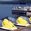 Paddle boats at Red Top Mountain State Park