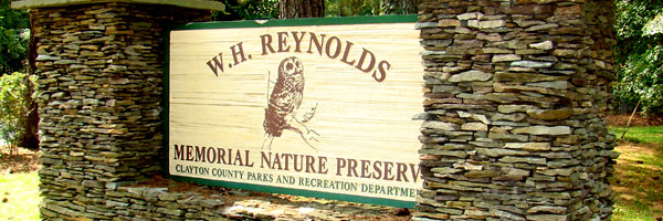 Reynolds Nature Preserve Sign