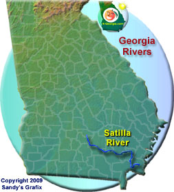 Satilla River Map