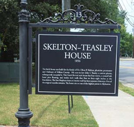 Historic Skelton Teasley House