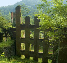 Historic ruins at Sweetwater Creek State Park