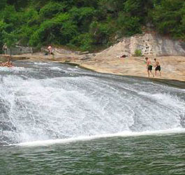 Flowing Water at Tallulah Gorge State Park