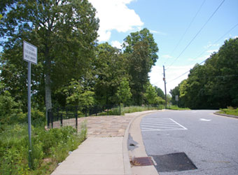 Tallulah Point parking area