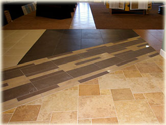 Tile Showroom Floor by Dickie Done Right