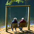 Lakeside Swing at Vogel State Park
