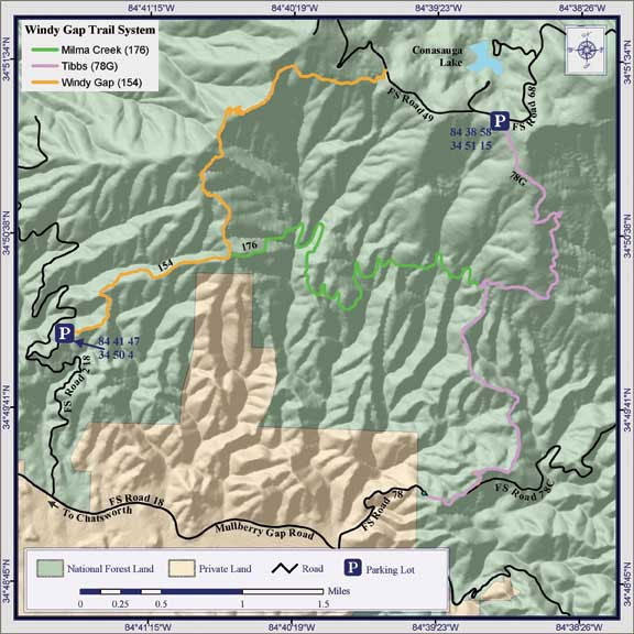 Windy Gap OHV Trail System
