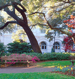 Wright Square in Savannah Georgia