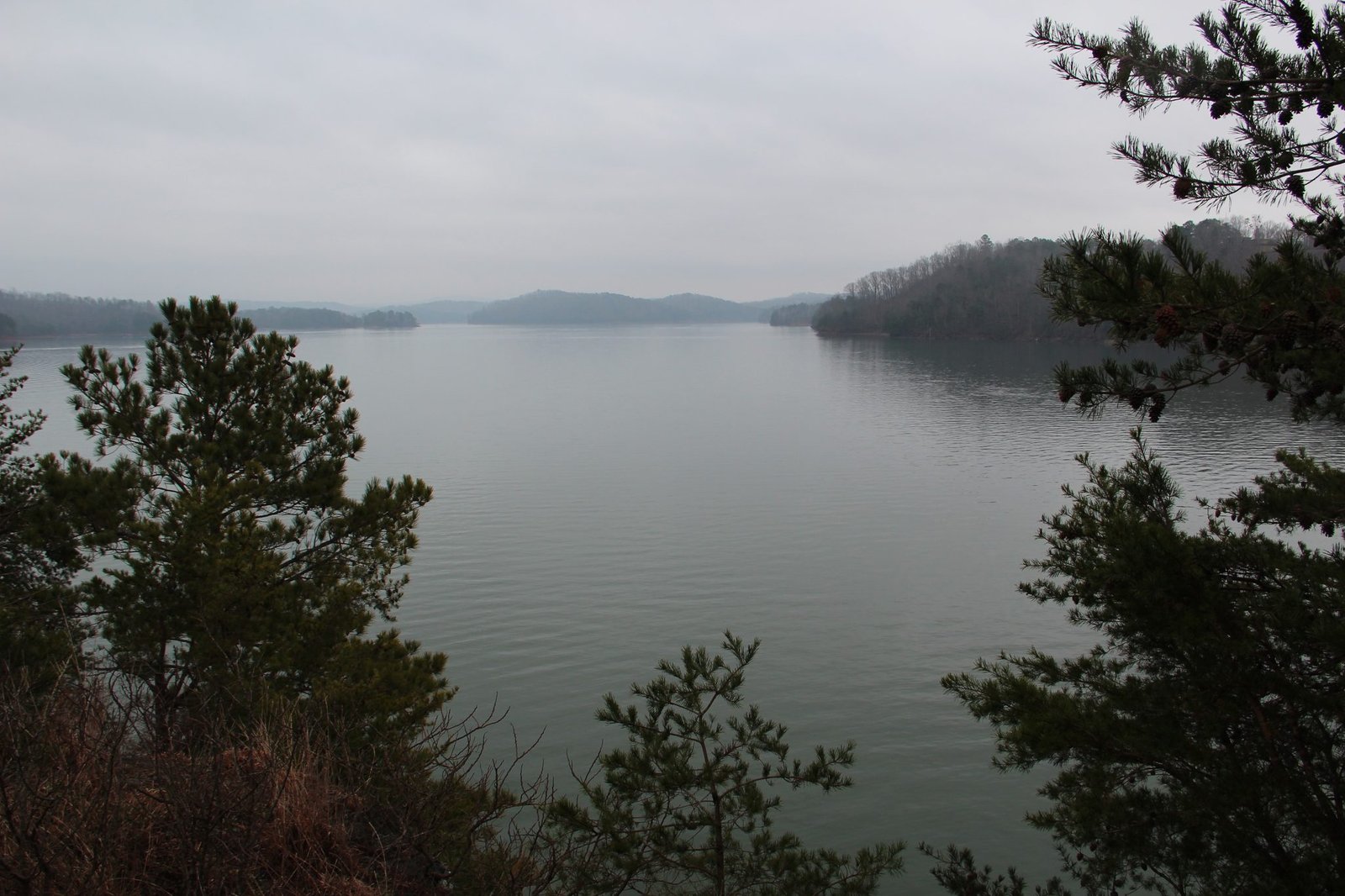 Carters Lake on the Coosawattee River near Ellijay, Georgia