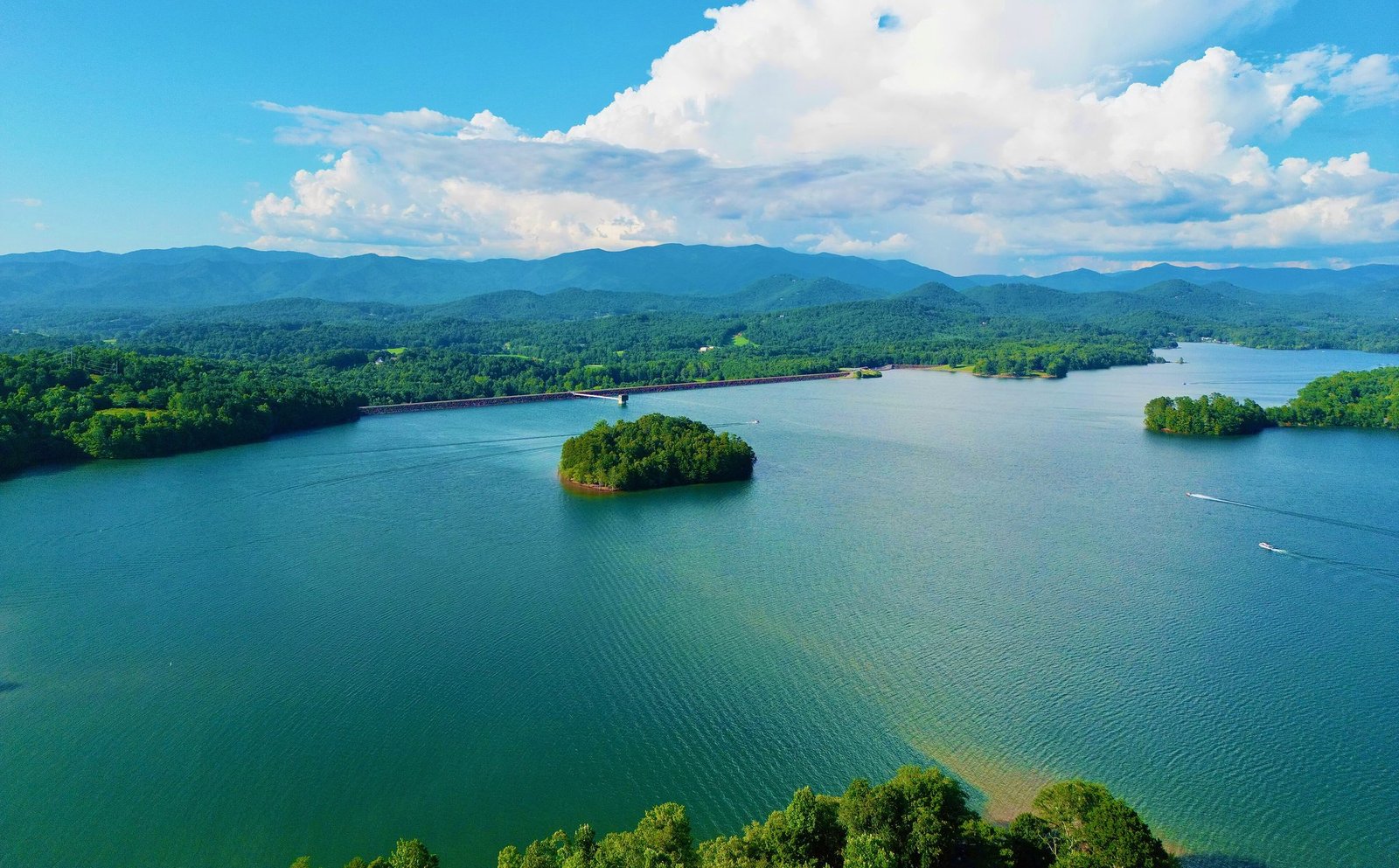 Lake Chatuge at Hiawassee, Georgia