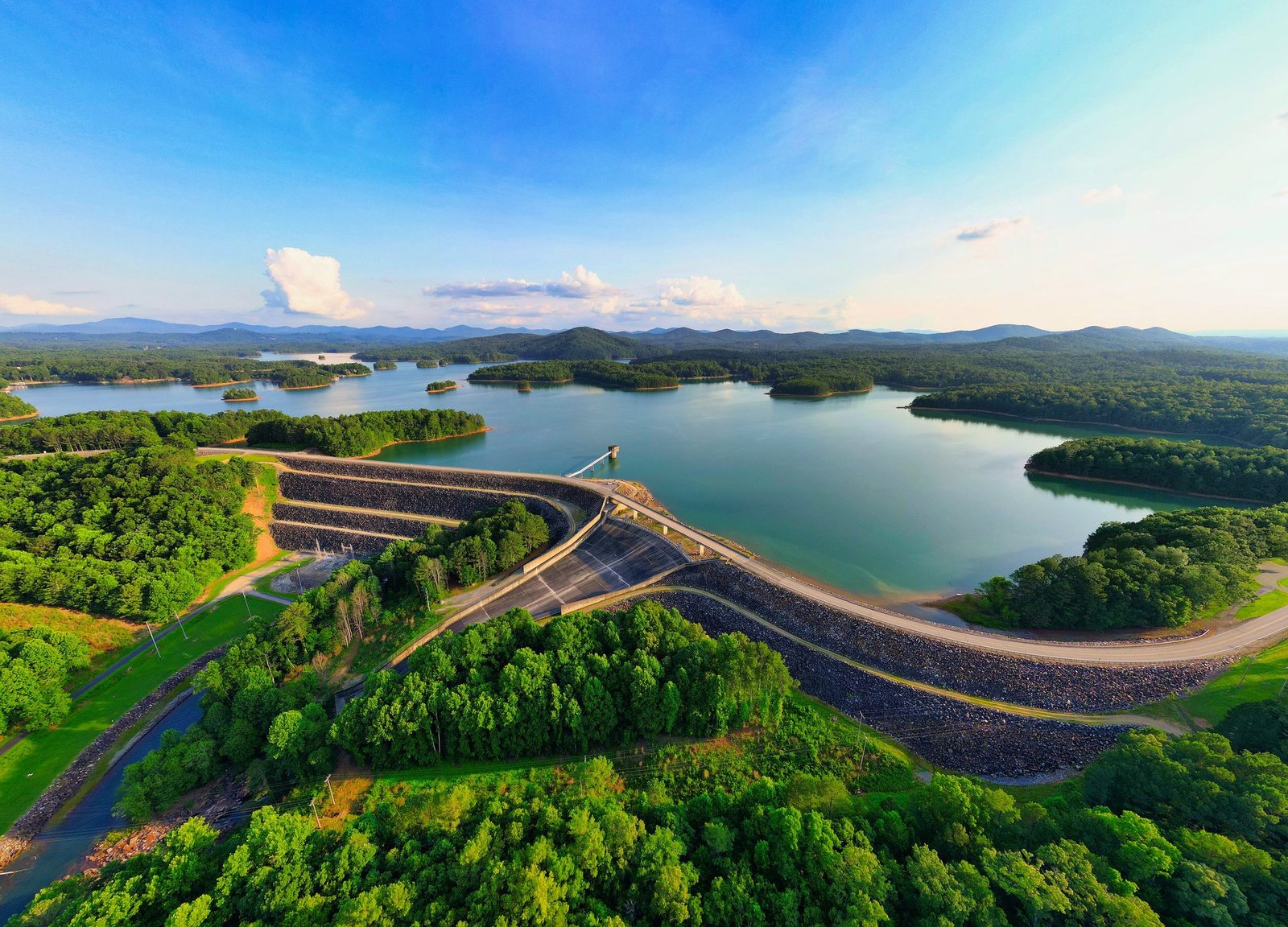Lake Nottely near Blairsville, Georgia
