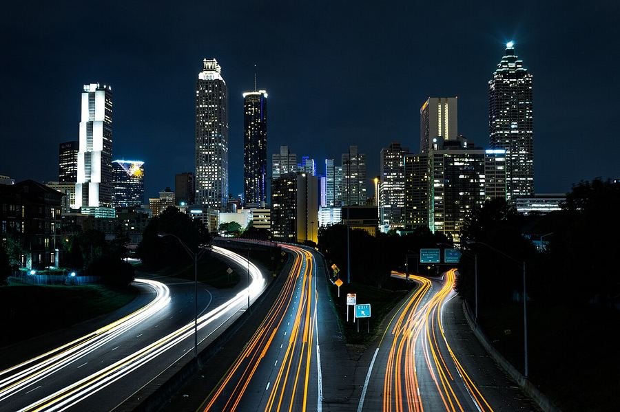 The Atlanta skyline