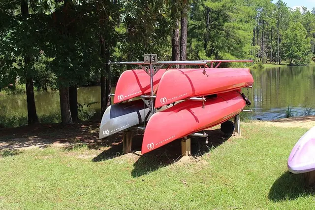 Canoes at General Coffee State Park